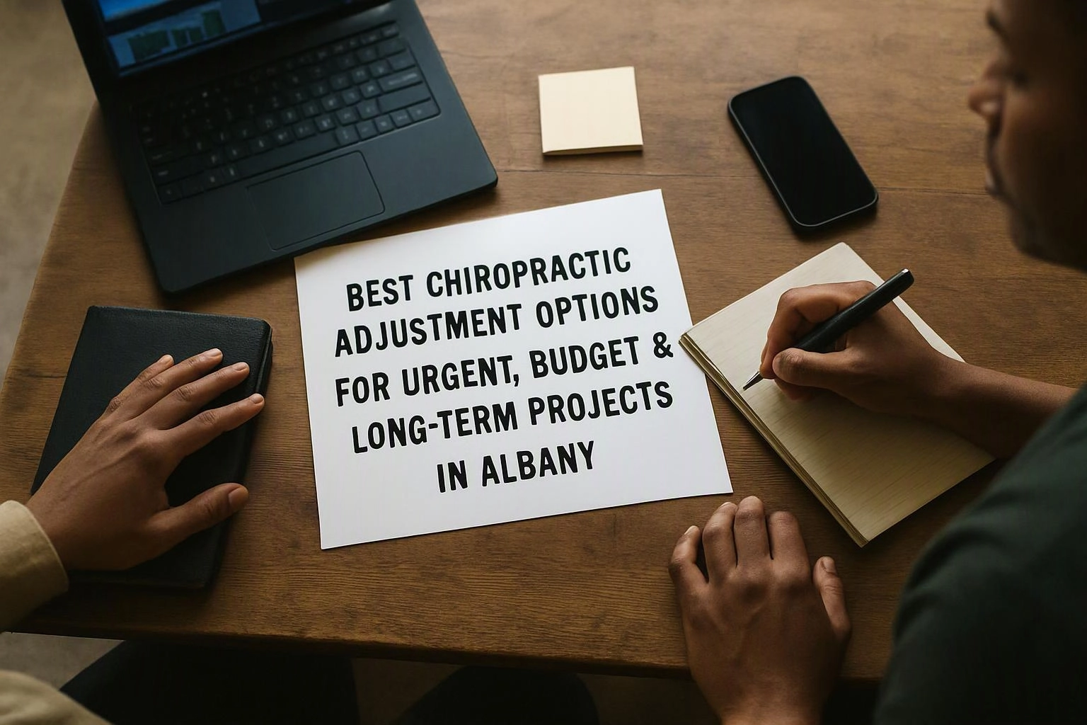 Chiropractic Adjustment Options for Urgent, Budget & Long-Term Projects in Albany