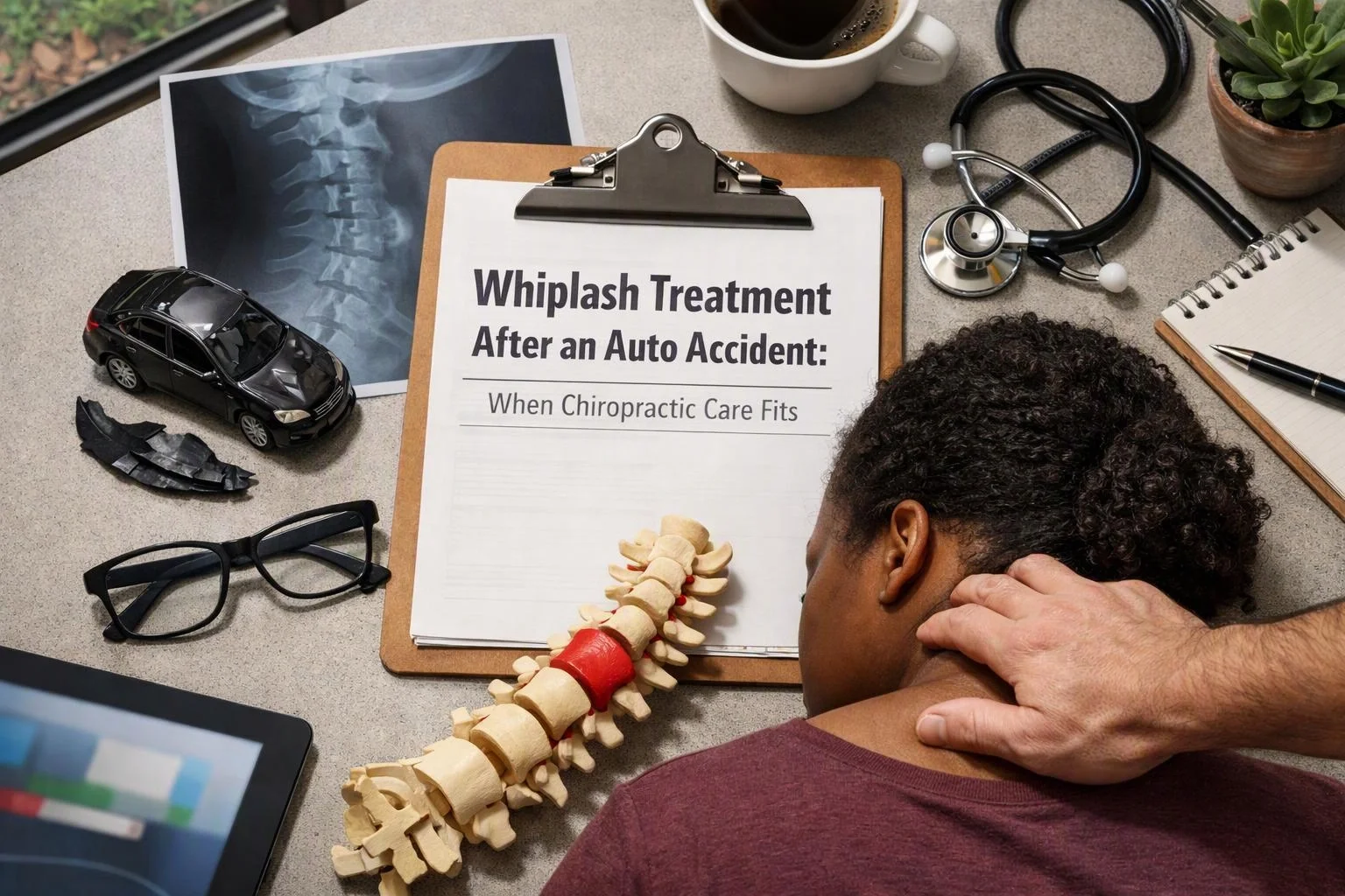Whiplash Treatment After an Auto Accident: When Chiropractic Care Fits